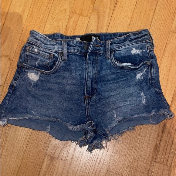 Kut from the Kloth Pants - Kut from the Kloth Blue Distressed Jean Shorts
